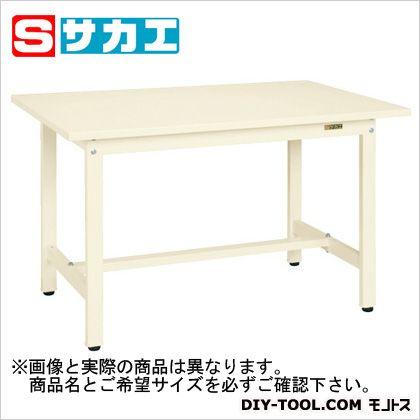 サカエ 軽量作業台KSタイプ アイボリー 1800×750×740mm KS187SI