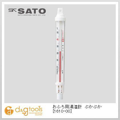 SATO おふろ用湯温計ぷかぷか 1610-00｜diy-tool