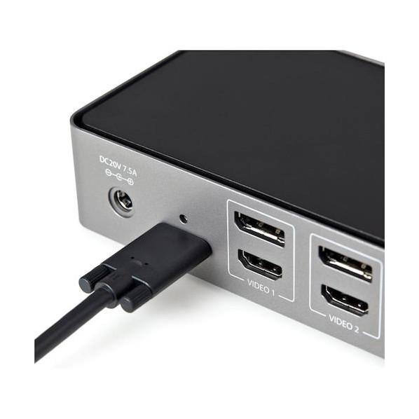 STARTEC.COM社 ドック/USB-A&C/3画面/4K60Hz HDMI DP/85W PD/6x USB/LAN DK31C3HDPD_4