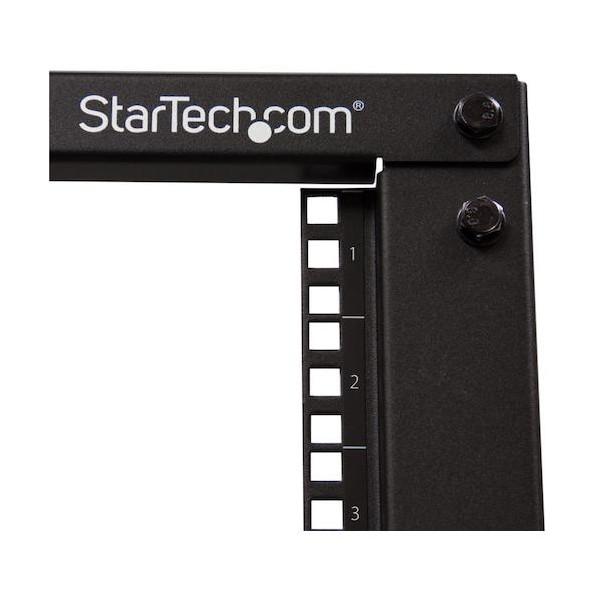 STARTEC.COM社 19インチ オープンフレーム型サーバーラック/18U/奥行調整幅:56.6〜102.4cm 4POSTRACK18Uの画像