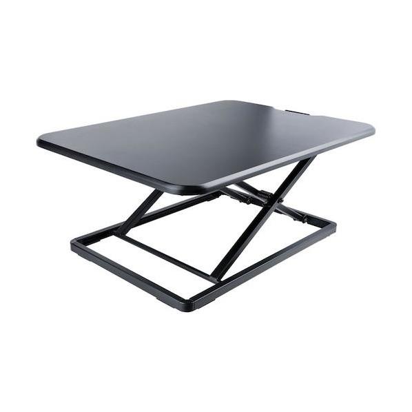 STARTECH.COM 昇降デスク/卓上型/作業面670mm x 470mm/耐荷重8kg/高さ調節可能/スタンディング デスクコンバーター LAPTOP-SIT-STAND 1個の画像