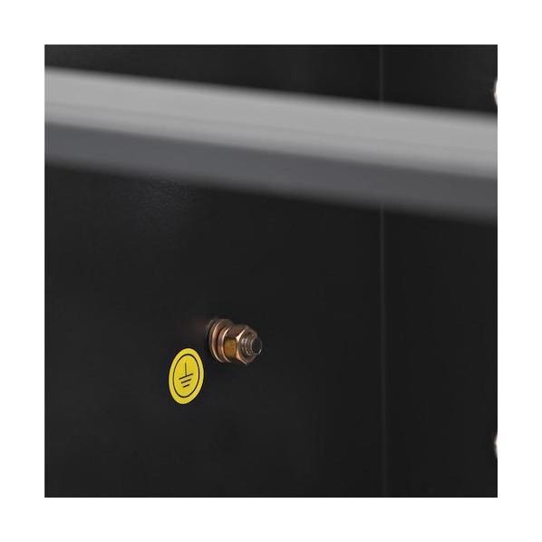 STARTECH.COM サーバーラック/4U/19インチ/壁掛け用パッチパネル ブラケット/スチール製/ネットワーク機器 ラック WALLMOUNT4 1個の画像