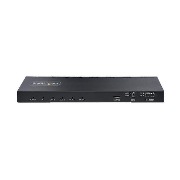 STARTECH.COM ビデオスプリッター/4K60Hz HDMI 2.0/1入力4出力/スケーラー内蔵/3.5mm & 光オーディオ HDMI-SPLITTER-44K60S 1個_2