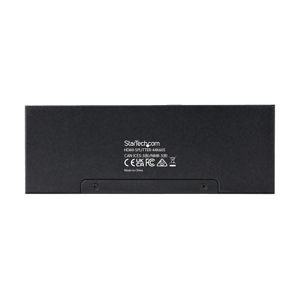 STARTECH.COM ビデオスプリッター/4K60Hz HDMI 2.0/1入力4出力/スケーラー内蔵/3.5mm & 光オーディオ HDMI-SPLITTER-44K60S 1個_5