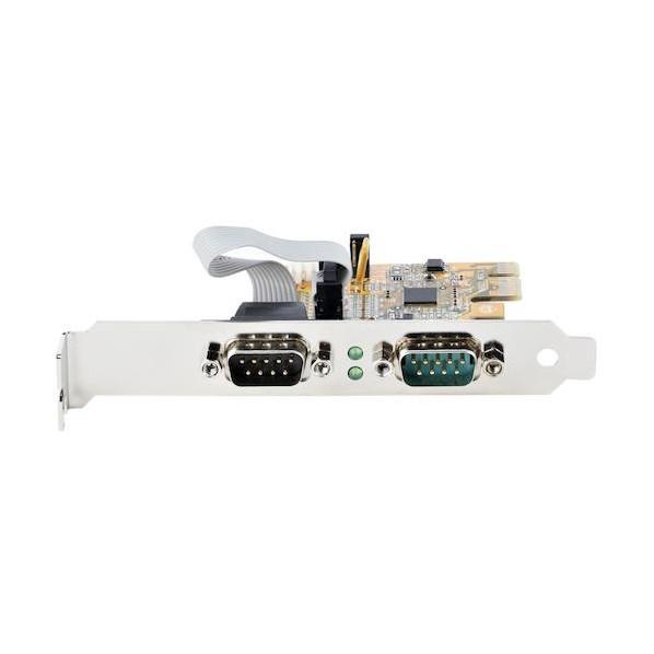 STARTECH.COM RS232Cシリアルアダプターカード/PCI Express/2ポート/16C1050 UART/Win & Linux 21050-PC-SERIAL-CARD 1個_4