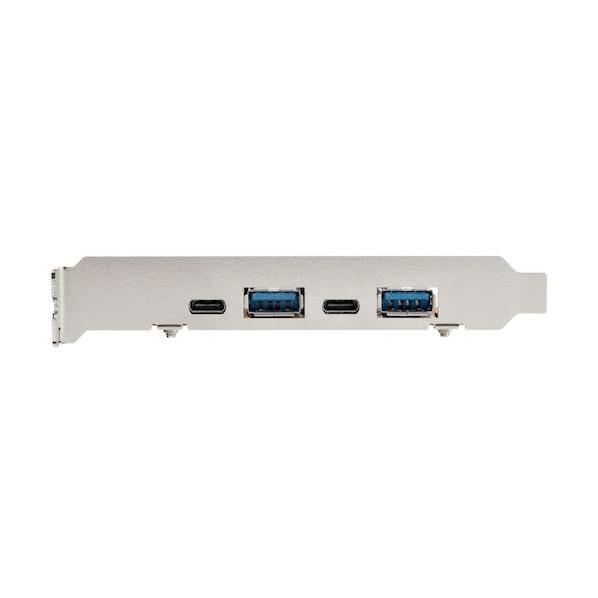 STARTECH.COM USB増設PCIeカード/2x USB-C + 2x USB-A /10Gbps USB Gen2拡張カード PEXUSB312A2C2V 1個_2
