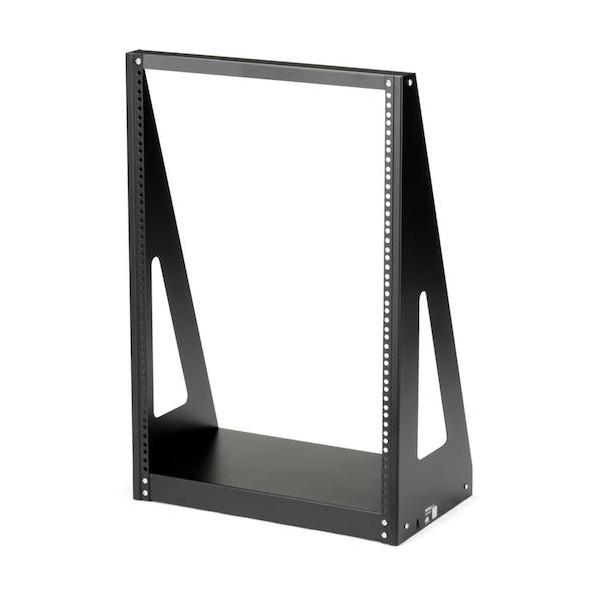 STARTECH.COM サーバーラック/オープンフレーム/2支柱/16U/床置き・卓上用/ネットワーク機器 ラック 2POSTRACK16 1個_1