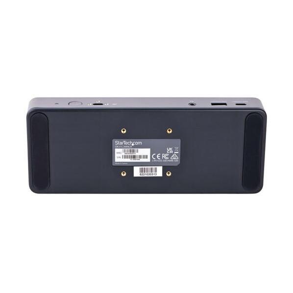 STARTECH.COM社 ドッキングステーション/USB-C/3画面/4K60Hz/30Hz