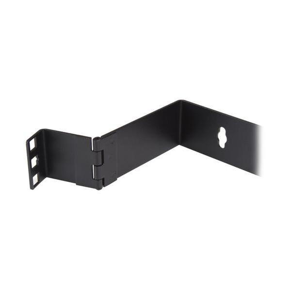 STARTECH.COM サーバーラック/ウォールマウントブラケット/1U/19インチ/奥行14．8cm/ヒンジ付/パッチパネル 取付金具 WALLMOUNTH1の画像