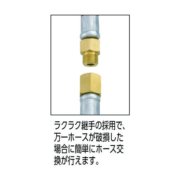 三協リール エアーホースリール 内径6.5mm×10m SHS-210A 1台の画像