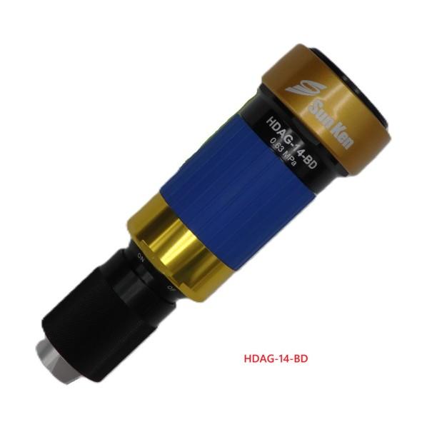 三研空機 エアーグラインダー オールインワン 2WAY (ストレートヘッド+本体ボディー) HDAG-14-G/BD 1セット_2
