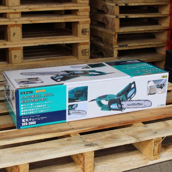新興製作所 電気チェーンソー SCS-300C 1個 : DIY FACTORY ONLINE SHOP 