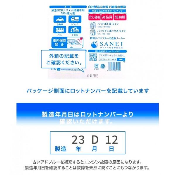 サンエイ化学 高品位尿素水 アドブルー AdBlue 20L コック付き 内容量