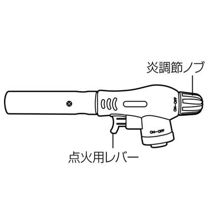 セーブ・インダストリー カセットバーナー(ねじこみ式 パワーガス用)200S SV-5806｜diy-tool｜02