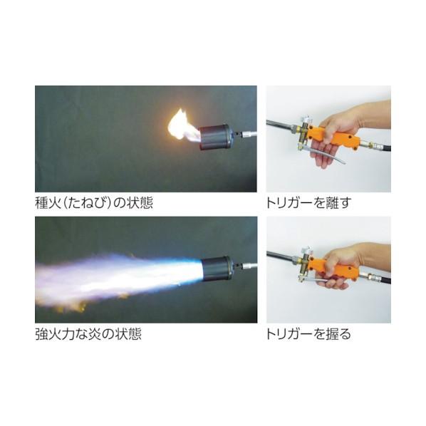 新富士 トリガー式プロパンバーナーL−10T L-10T : DIY FACTORY