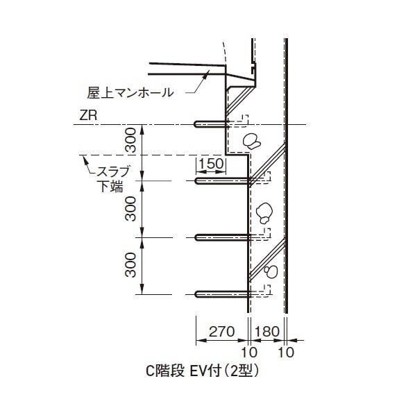専用出品　サイズ2 杉田エース ACE(杉田エース) S-56 タラップ2型 19x400x380 A:300、B