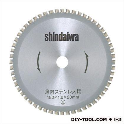 新ダイワ 防塵カッター用刃物 外径x厚x内径mm:180x1.8x20 CT180