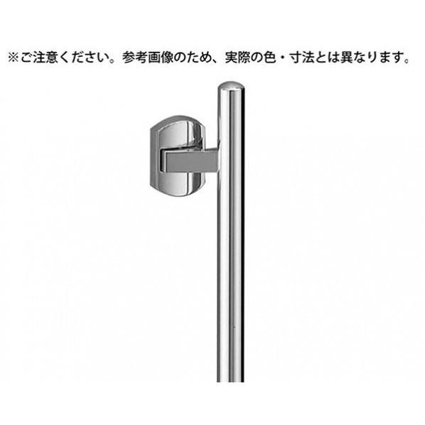 シロクマ プッシュプルハンドル 甲丸丸棒 鏡面 400 SPP-3 1組