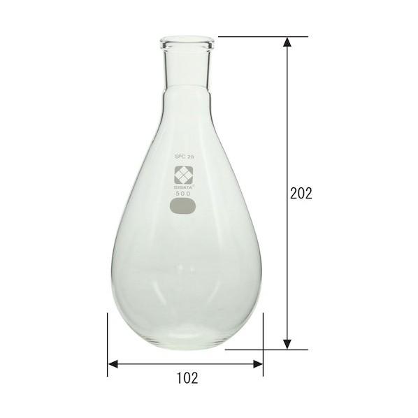 □HARIO 平底フラスコ 5000ml HF5LSCI(2065679) HARIO HF-5LSCI 平底