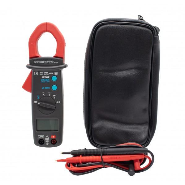 SANWA　AC/DC　デジタルクランプメーター　DCM400AD　自動車整備等 DCM400AD 交直両用クランプメータ 三和電気計器 クランプ径25mm