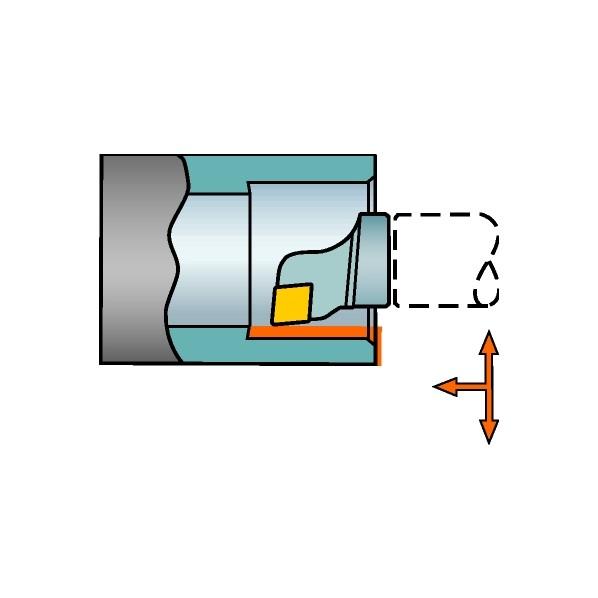 サンドビック T-MaxP カッティングヘッド 【F】 SL-PCLNR-40-16HP｜diy-tool｜03