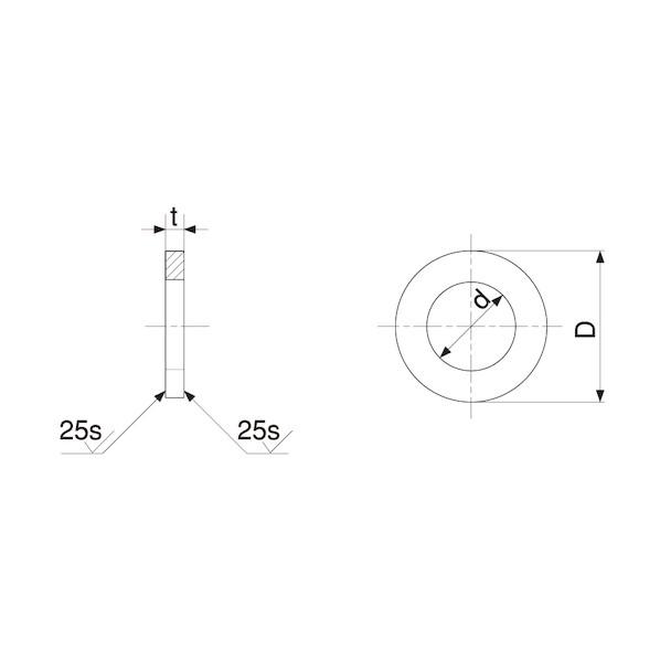 GB ステンW(ISO 【力平】 5×10×1.0 W0-02-0000-0050-0000-07