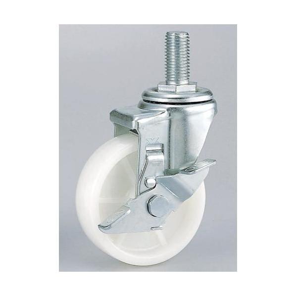 シンコー ステンレス作業台片面引出付三方枠キャスター付 WDTNC-18045-N100