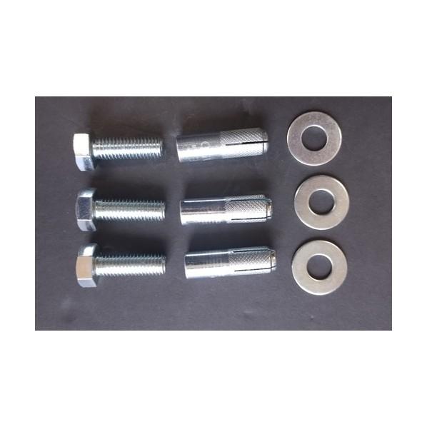サンセルフ 減速くん タイプ5 コンクリート用 2．5mセット 黒 TYPE5-CO-2.5M 1S_3