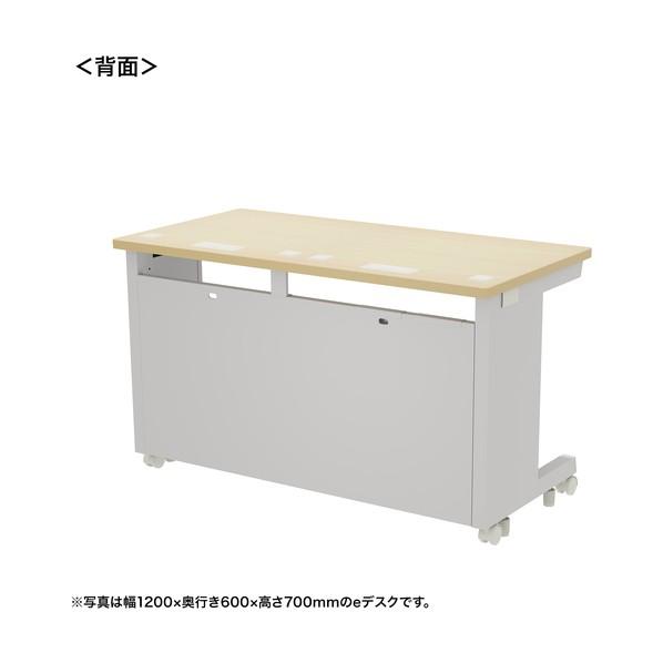 サンワサプライ eデスク（薄い木目）W1200×D600×H720 ED-SK12060LM72 1台_1