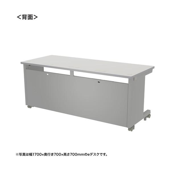 サンワサプライ eデスク（グレー）W1700×D600×H720 ED-SK17060GY72 1台の画像