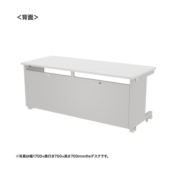 サンワサプライ eデスク（ホワイト）W1750×D600×H720 ED-SK17560W72 1台の画像