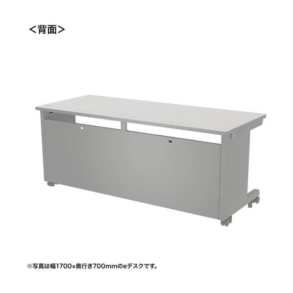 サンワサプライ eデスク（グレー）W1750×D750×H700 ED-SK17575GY 1台の画像