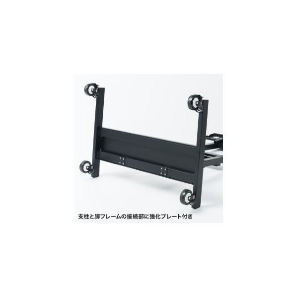 サンワサプライ 55~65型対応手動上下昇降液晶ディスプレイスタンド CR-PL30BK_6