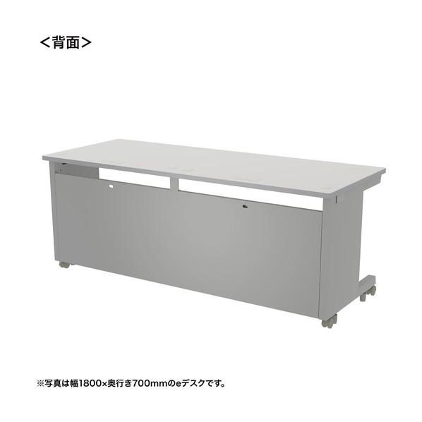 サンワサプライ eデスク（グレー）W1800×D800×H700 ED-SK18080GY 1台の画像