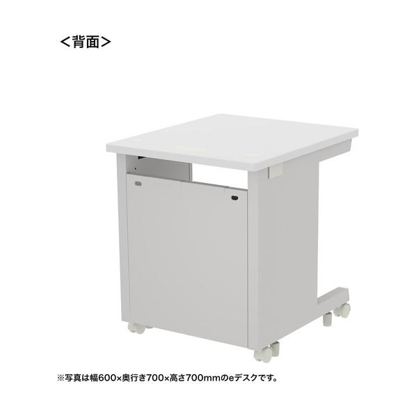 サンワサプライ eデスク（ホワイト）W600×D600×H720 ED-SK6060W72 1台の画像