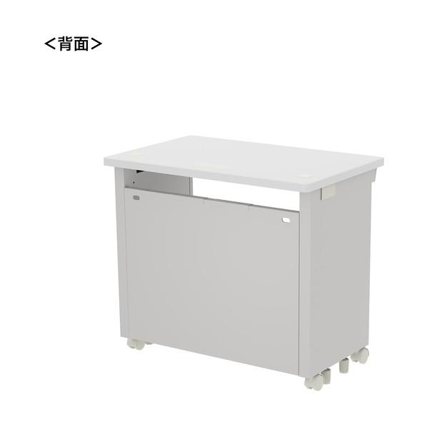 サンワサプライ eデスク（ホワイト）W800×D500×H700 ED-SK8050W 1台の画像