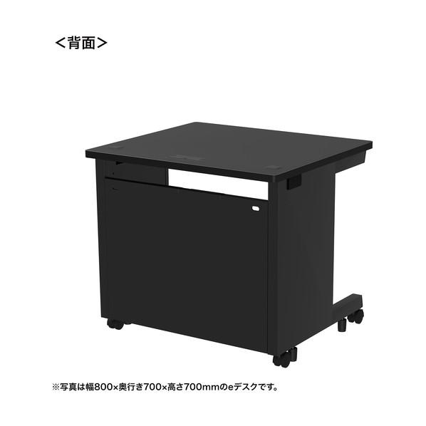 サンワサプライ eデスク（ブラック）W800×D800×H720 ED-SK8080BK72 1台_1