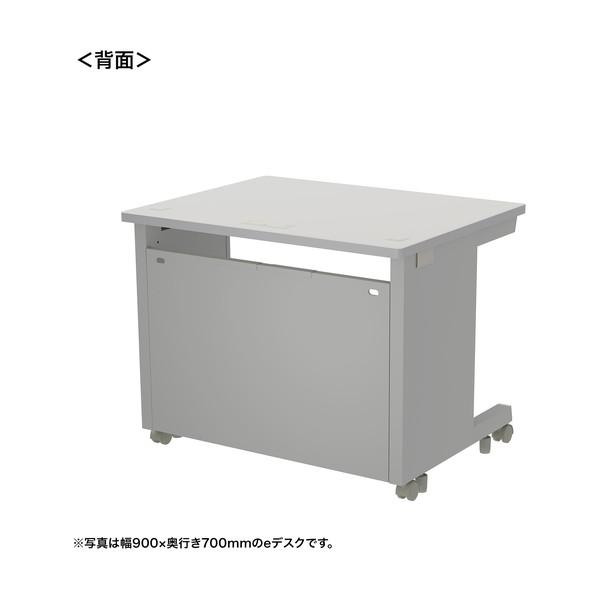 サンワサプライ eデスク（グレー）W900×D800×H700 ED-SK9080GY 1台の画像
