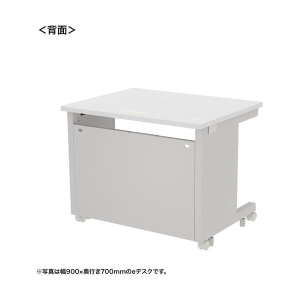 サンワサプライ eデスク（ホワイト）W900×D800×H700 ED-SK9080W 1台の画像