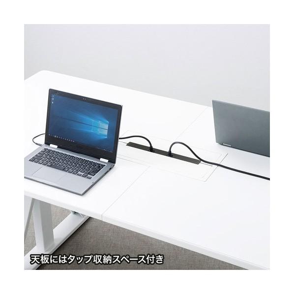 サンワサプライ 電動昇降ミーティングデスク ERD-MTGN210120W_2
