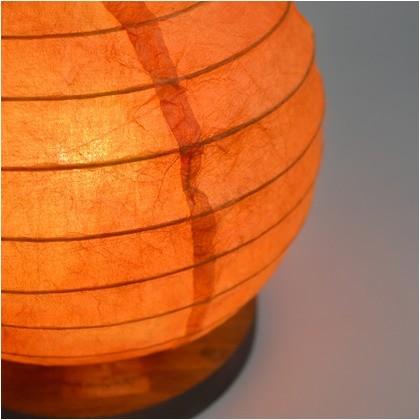彩光デザイン 日本製和紙照明 和風照明テーブルランプ 桂 Φ160mm×H165mm B-10 0｜diy-tool｜03