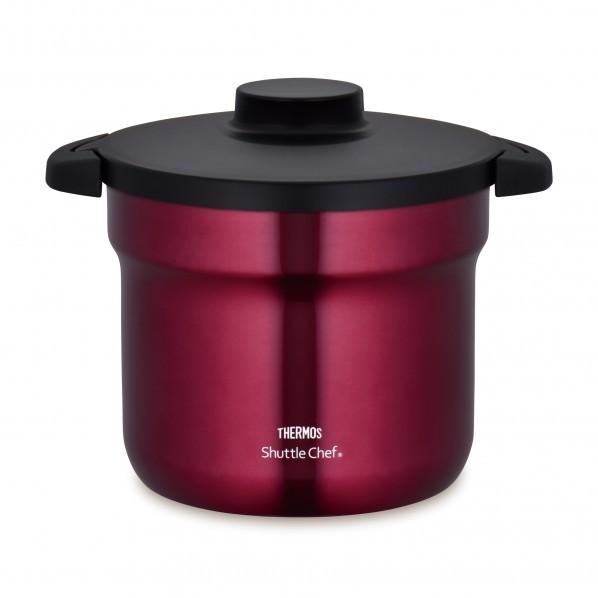 サーモス シャトルシェフ レッド 4.3L KBJ-4501