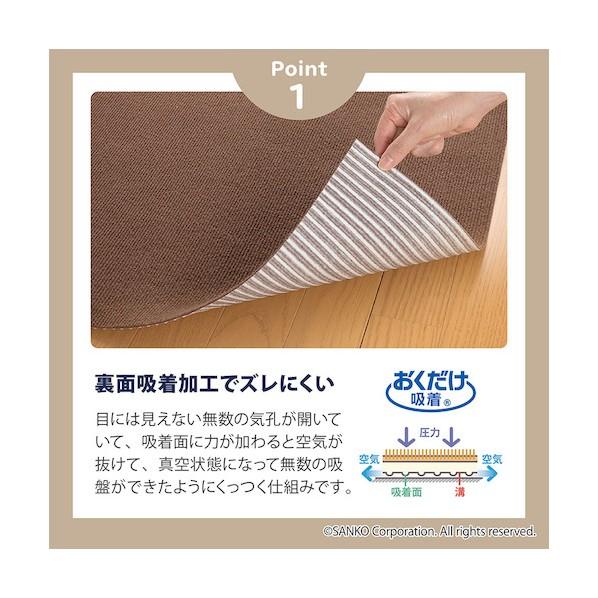 サンコー おくだけキッチンマット OG-39 12枚の画像