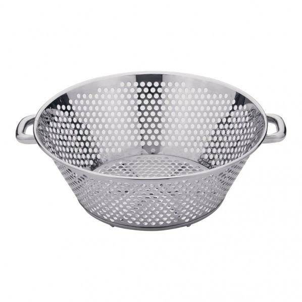 YUKIWA UK 18−8パンチング平底揚げざる 51cm AZL8103