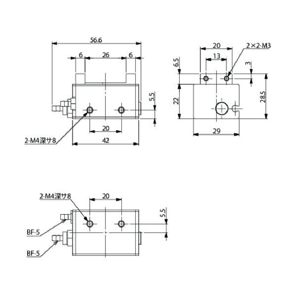ブランド登録なし - はやりっ子精機 平行ファスナー HC-10