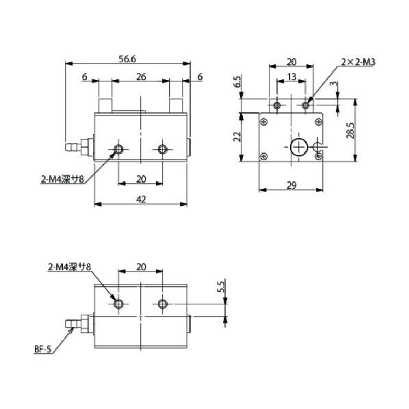 ブランド登録なし - はやりっ子精機 平行ファスナー HC-10S