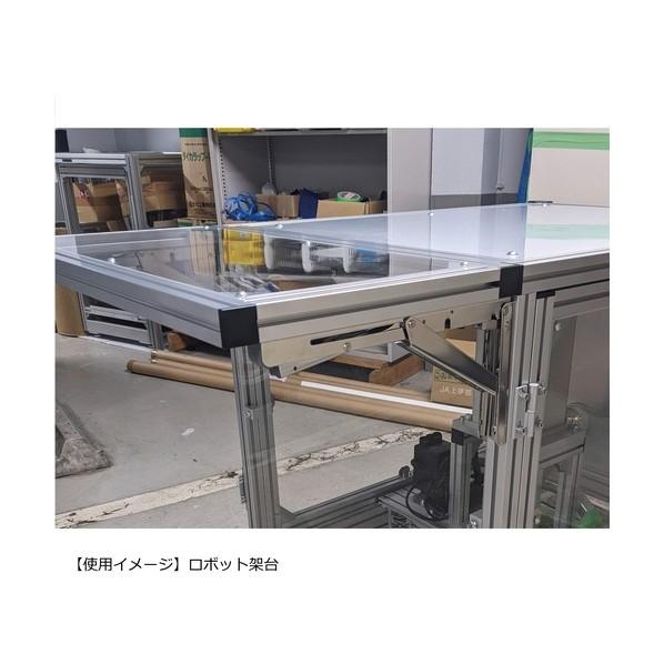 スガツネ(LAMP) （120057216）EBN-317-DA-BLステンレス 折りたたみ棚受 ブラック EBN-317-DA-BLの画像