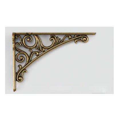 スガツネ 棚受42430Z200型 光沢真鍮古美 42430Z200F0-07(120-032-847)