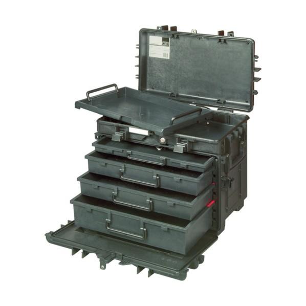 バーコ 4段式リジットキャスターケース 4750RCWD4 0