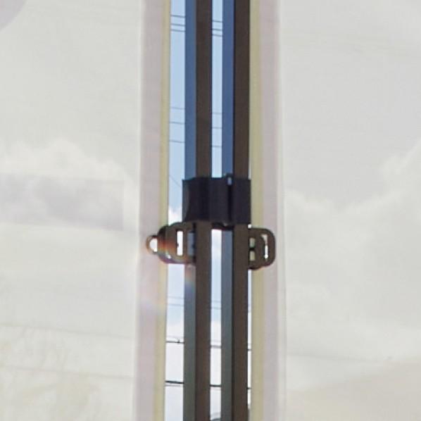 テラモト 屋外移動式パーテーション H190cm SU-656-000-0 1台